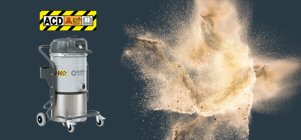 ACD-Technologie für Industriesauger