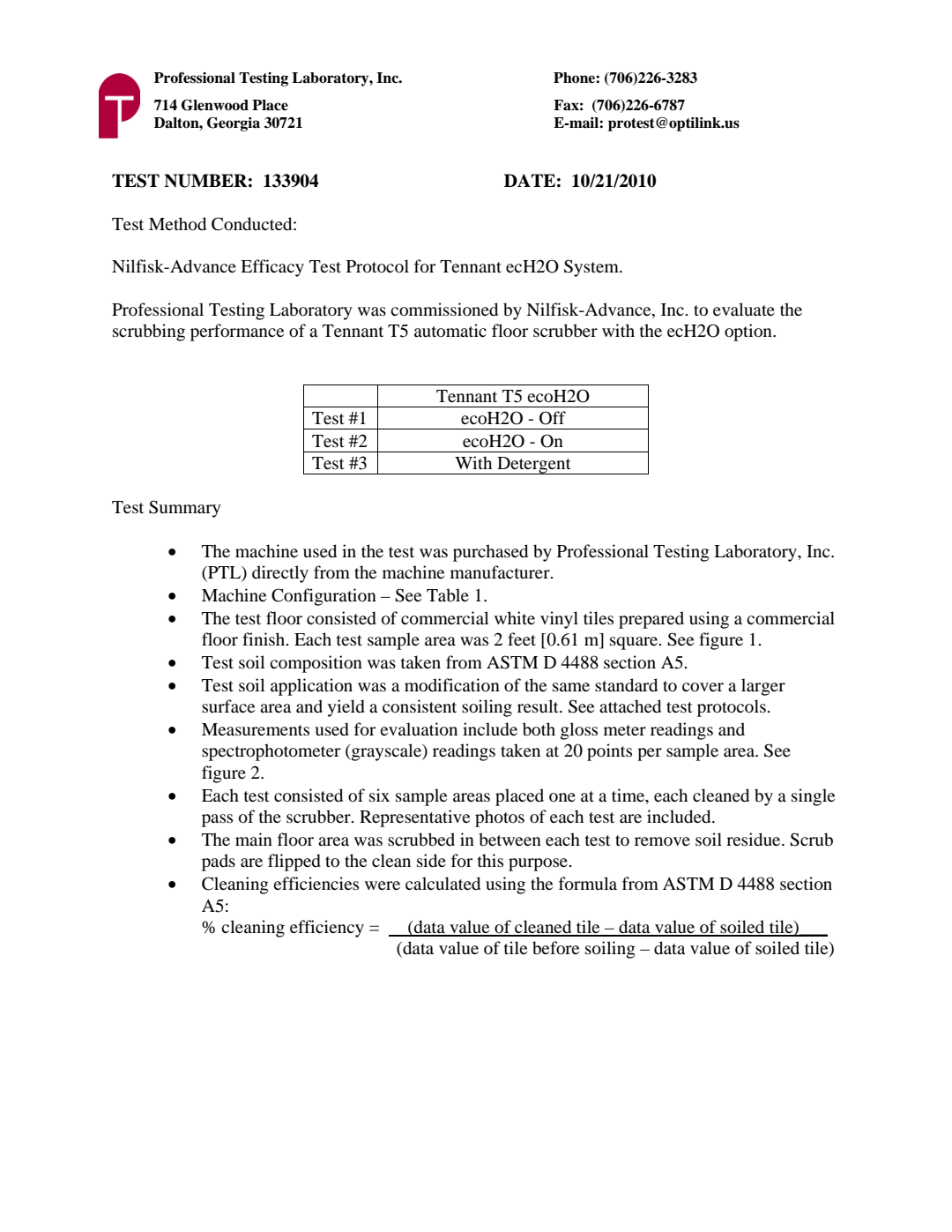 EN Testing Report 1 Ptl Jplnjjs