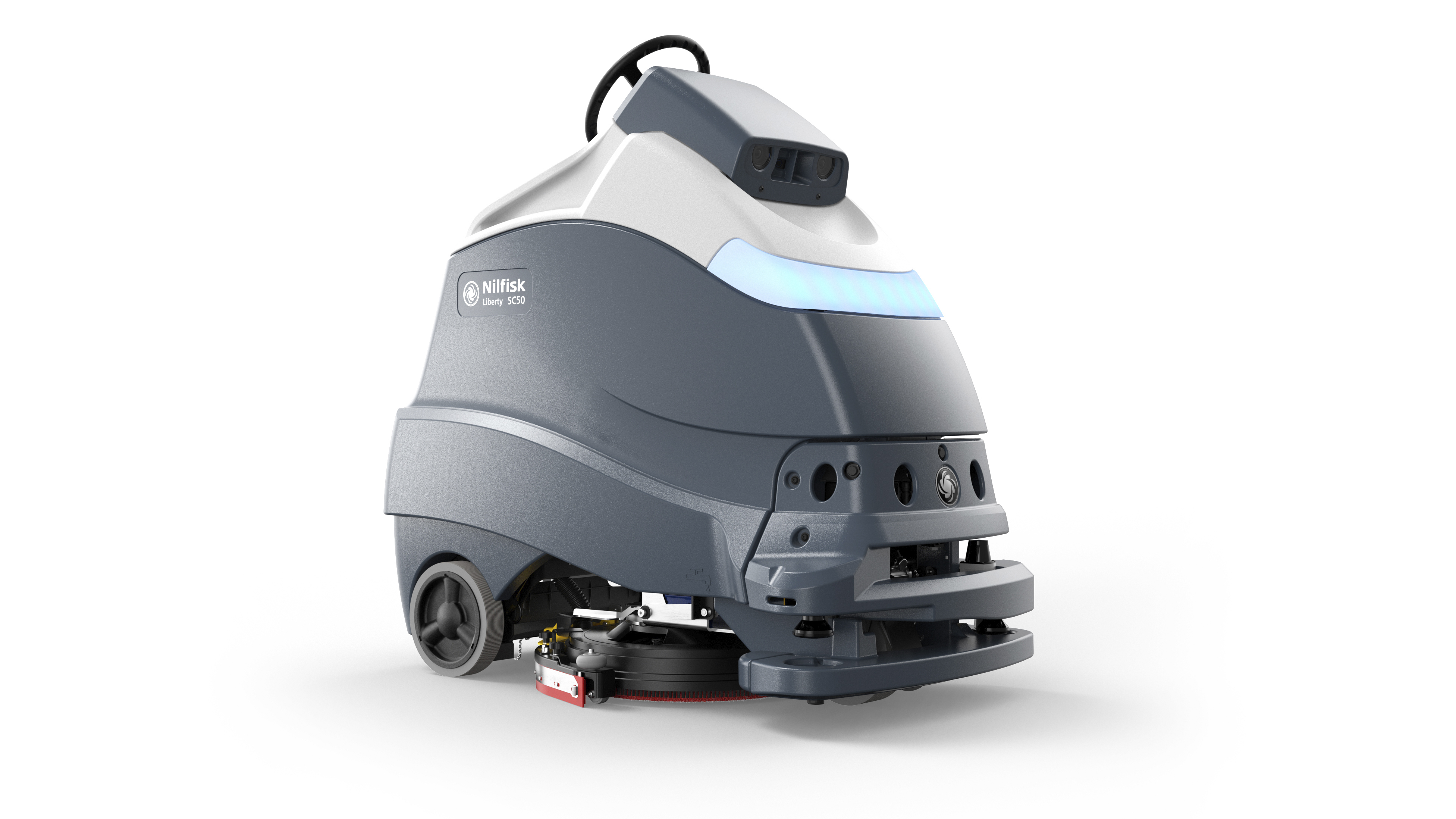 Robotic or autonomous floor scrubbers