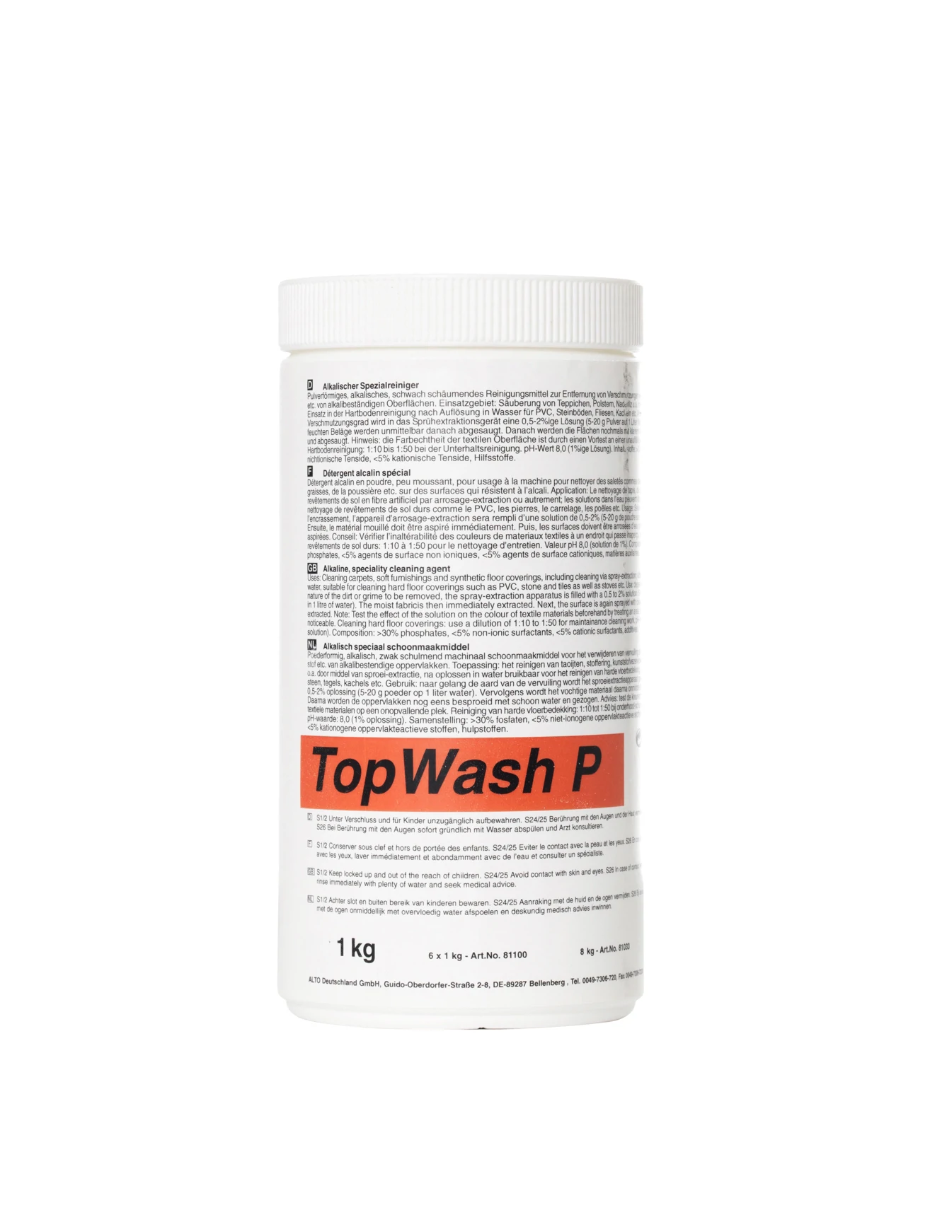 ALTO TOPWASH P 6 X 1 KG